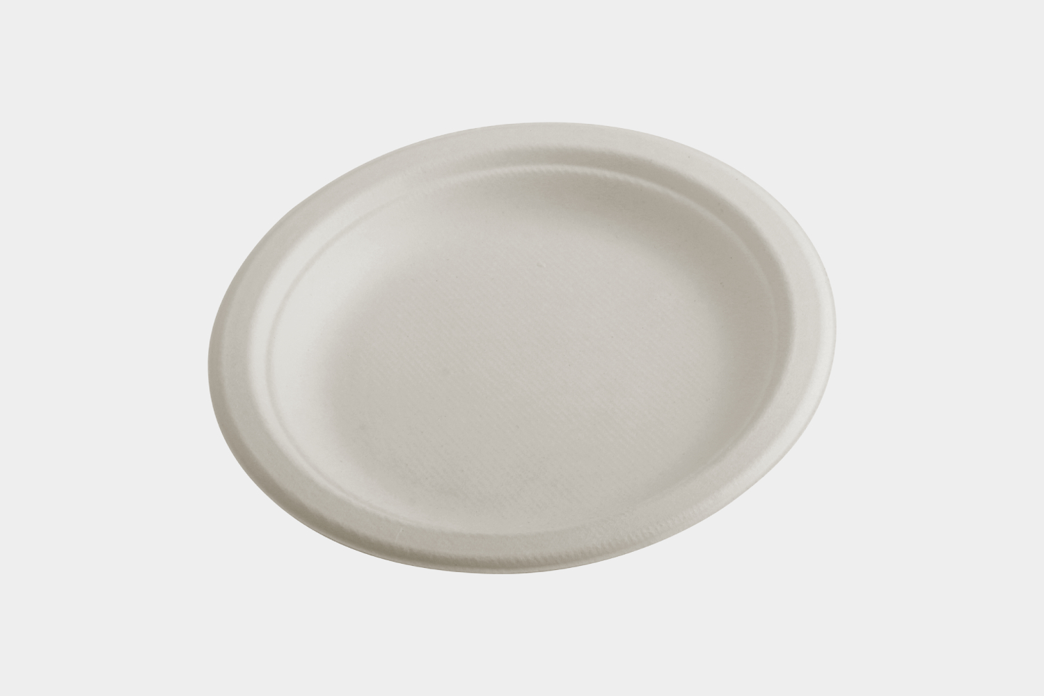 10inch Round Bagasse Plate - Sugarcane Plate | Ecolates