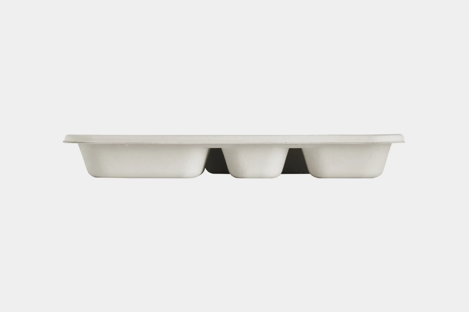 5 Compartment Bagasse Plate with Lid view 4